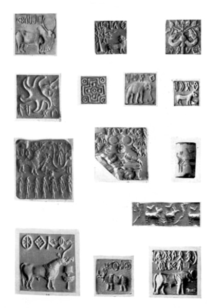 Indus Valley Civilization seals with undeciphered script, c. 2600–1900 BCE